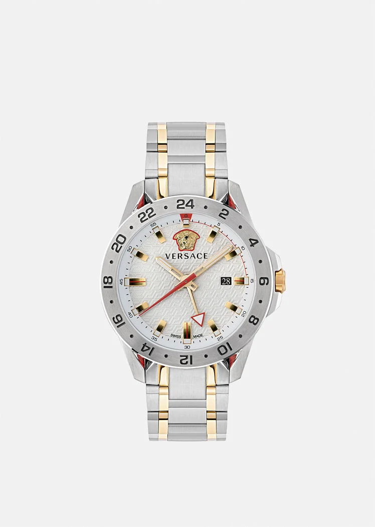 Versace hotsell gmt watch