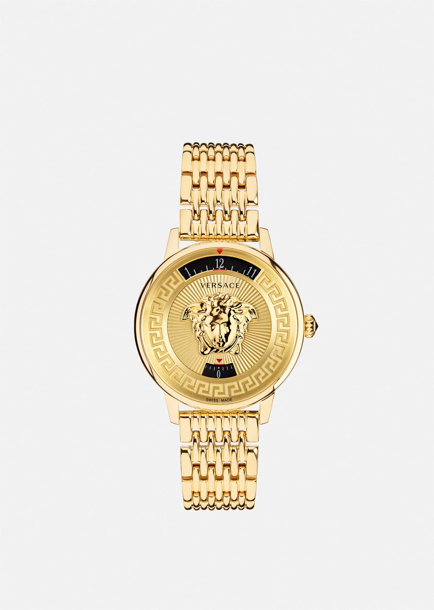 Versace VELV00720 Medusa Chain rose gold Stainless Steel Women's Watch NEW  | eBay